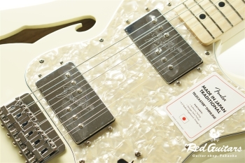 Made in Japan Traditional 70s Telecaster Thinline - Olympic White